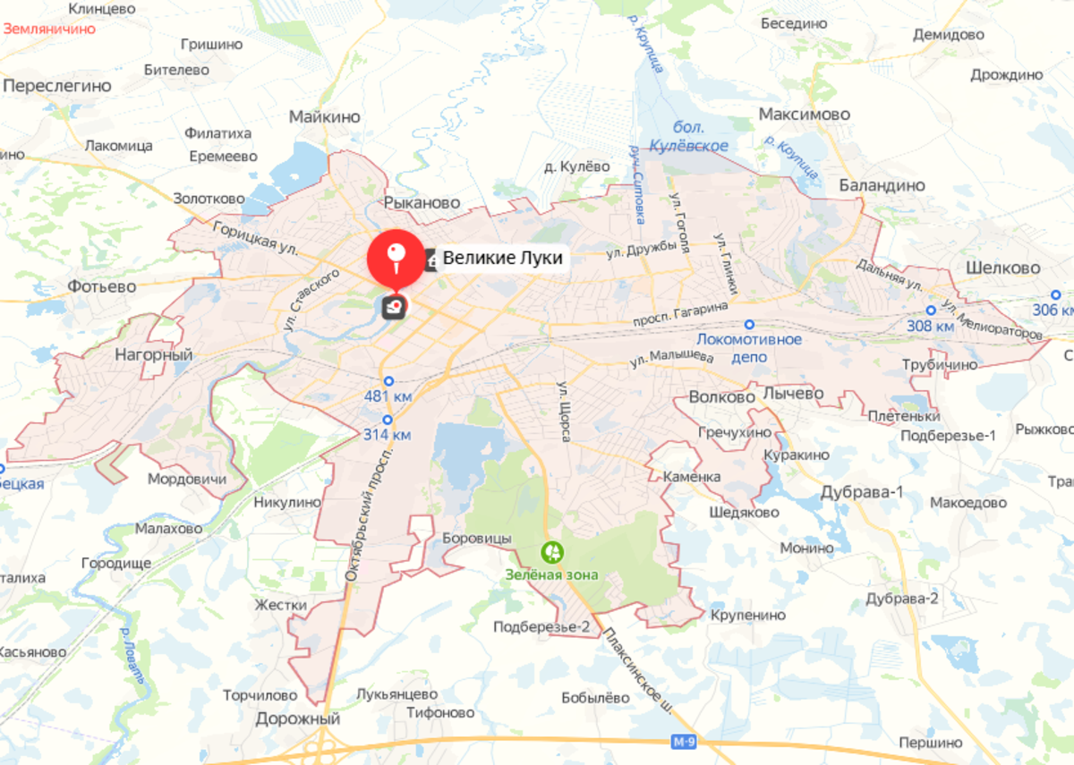 Карта города Карта города.